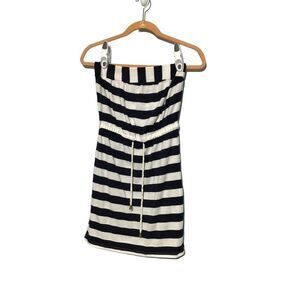 Saint Tropez West XS Striped Tube Mini Dress